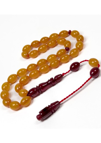 Şükrü Baba Atölyesinden Osmanlı Tarzı Sıkma Kehribar Tesbih fiyatları