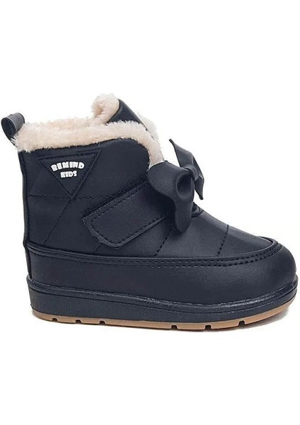 Remind Bebe RM341 Siyah Kız Çocuk Bot & Bootie KL06C341