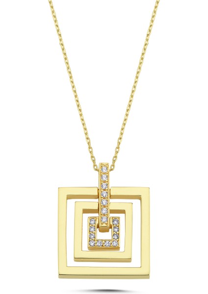 Piramit Altın Kaplama Kolye fiyatları