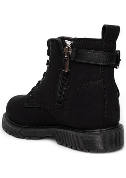 Polact Patik 24046 Siyah Nubuk Kız Çocuk Bot & Bootie DM05C24046 modelleri