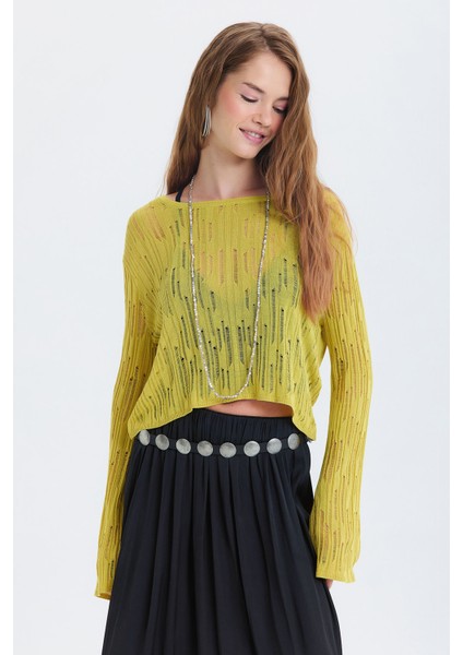 Pul Aksesuarlı Kemer Siyah