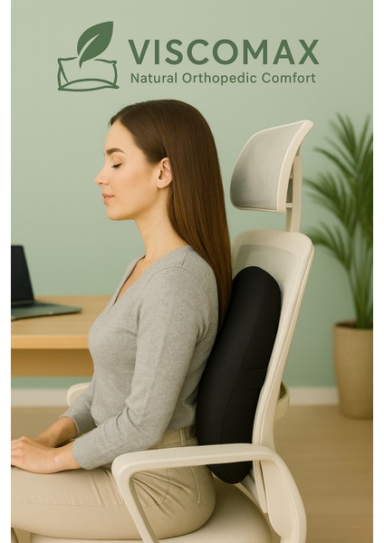 Ortopedik Bel Minderi Visco Sırt Minderi Ofis, Ev, Araç Bel Destek Minderi fiyatları