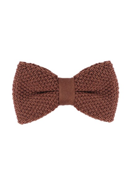 Erkek Örgü Papyon Kahverengi Özel Günler İçin Şık 12 cm En 30-48 cm Ayarlanabilir fiyatları