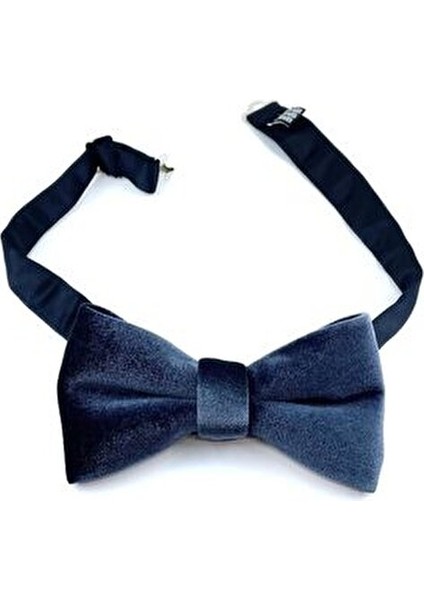 Füme Kadife Papyon Erkekler İçin Şık ve Ayarlanabilir 12 cm Uzunluk