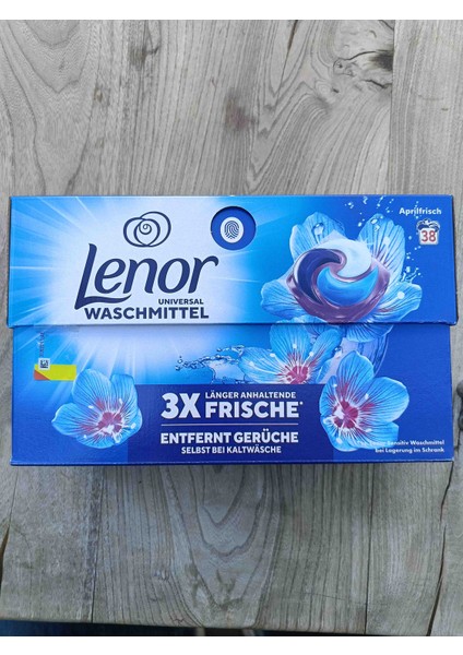 Waschmıttel 38 Yıkama 3x Pod