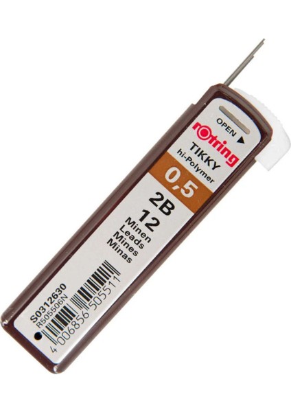 Tikky 0,5 2b Hı-Polymer Kalem Uç (4 Adet) modelleri