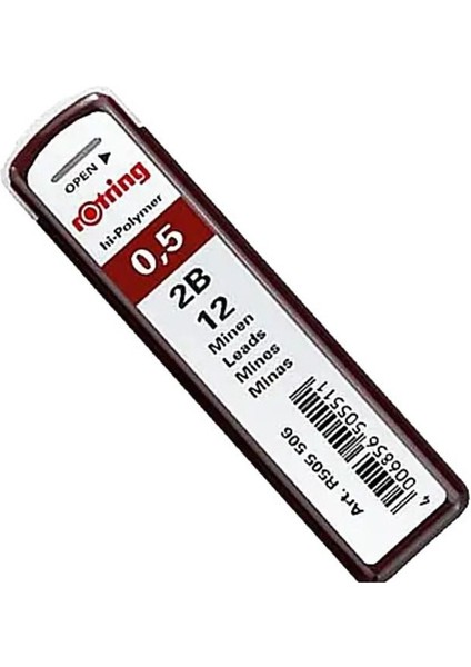 Tikky 0,5 2b Hı-Polymer Kalem Uç (4 Adet) fırsatları