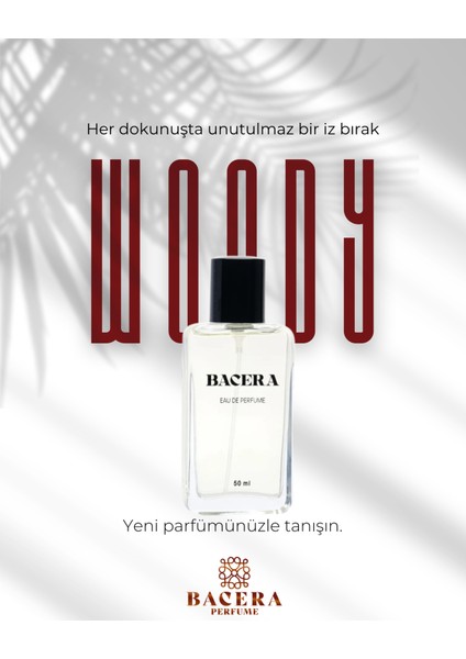 B168 Woddy Erkek Parfüm 50 ml