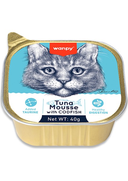 Ton ve Morina Balıklı Alutray Yaş Mama