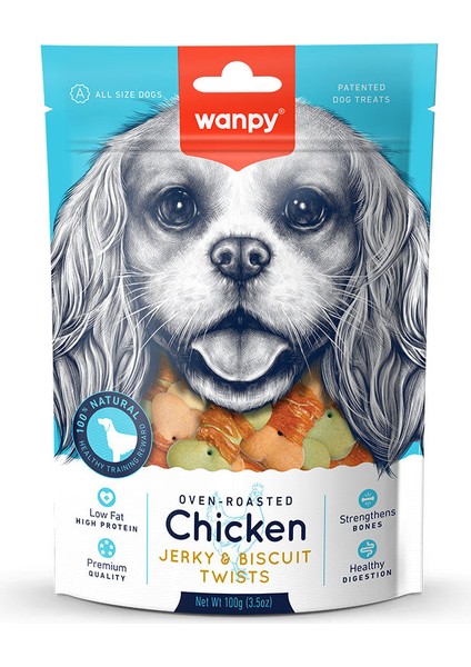 Tavuk Sargılı Bisküvi Köpek Ödülü