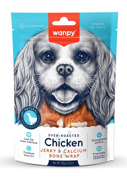 Kalsiyumlu Gerçek Tavuk Köpek Ödülü