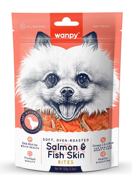 Gerçek Somon Dilimleri Köpek Ödülü