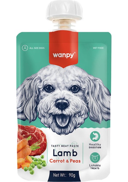 Kuzulu ve Havuçlu Köpek Et Ezmesi