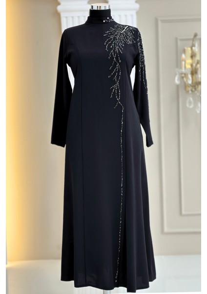 Elisa Abiye Elbise Siyah