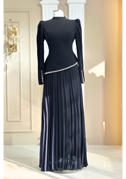 Efsun Abiye Elbise Siyah