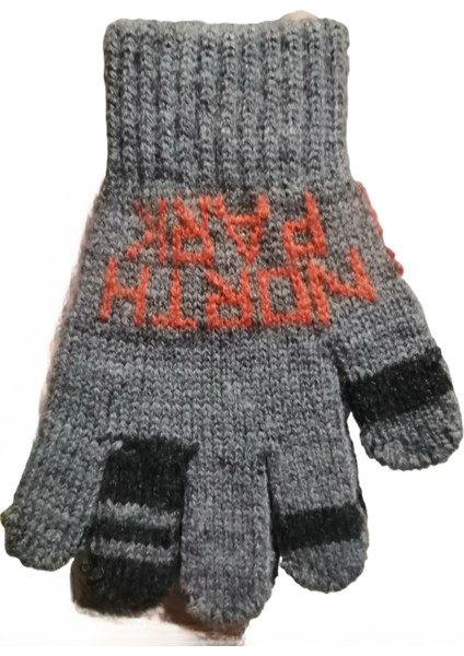 Erkek Çocuk Anaokulu Örme Eldiven 3-7 Yaş