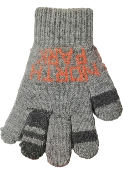 Erkek Çocuk Anaokulu Örme Eldiven 3-7 Yaş