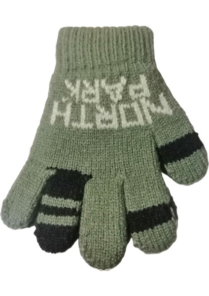 Erkek Çocuk Anaokulu Örme Eldiven 3-7 Yaş indirimleri