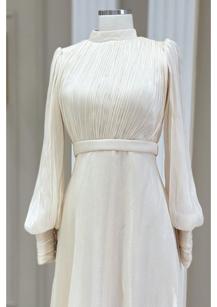 Zen Abiye Elbise Krem fiyatları