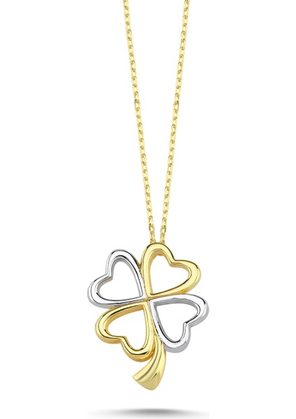 Kalp Yonca Altın Kaplama Kolye fiyatları