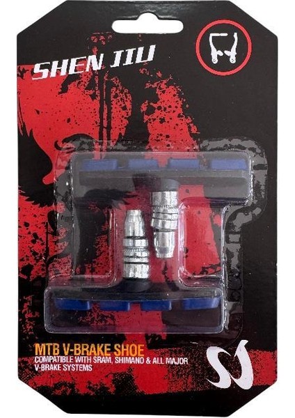 Vidalı Papuç Askılı Mavi - Çift