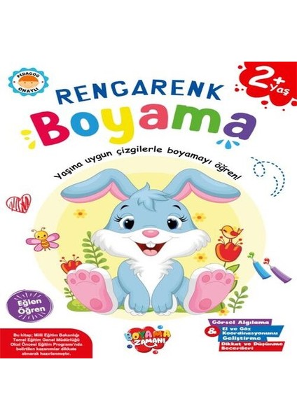 Rengarenk Boyama 2 Yaş
