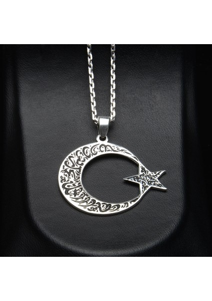561 Ay Yıldız Gümüş Kolye fiyatları