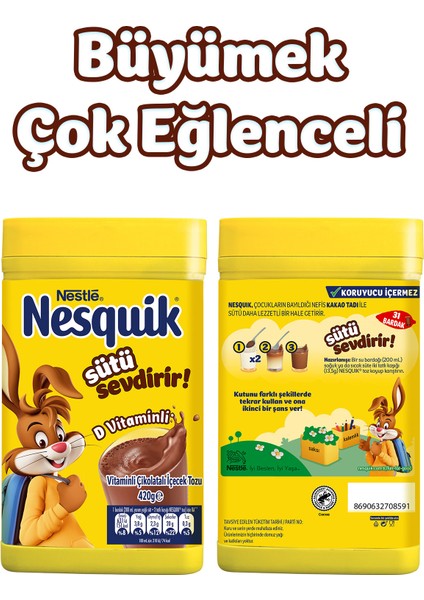Nestle Çikolatalı Toz Içecek 420 gr fırsatları