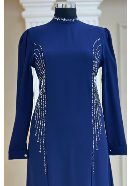 Duru Abiye Elbise Lacivert fiyatları