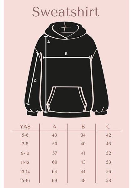 3'lü Kapüşonlu Kalp Baskı Detaylı Kanguru Cepli Kız Çocuk Eşofman Takımı indirimleri