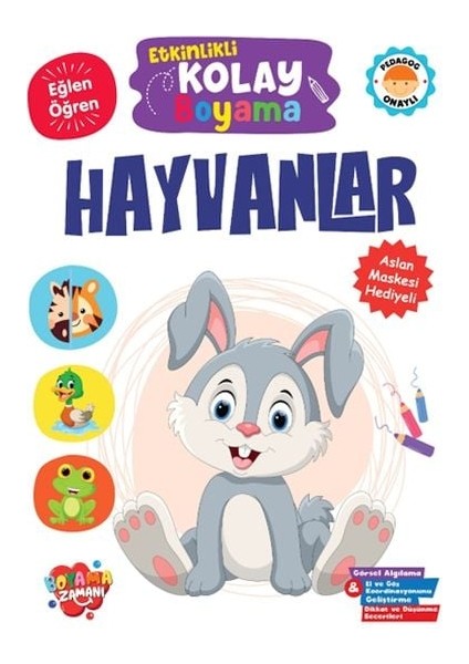 Etkinlikli Kolay Boyama – Hayvanlar
