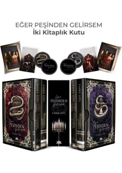 Eğer Peşinden Gelirsem Serisi - Iki Lık Kutu (Ciltli)