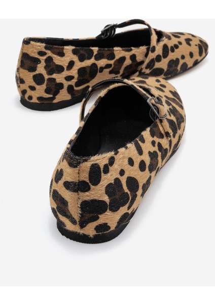 Kadın Kemerli Babet Leopar fırsatları