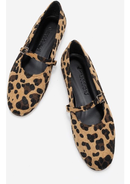 Kadın Kemerli Babet Leopar indirimleri