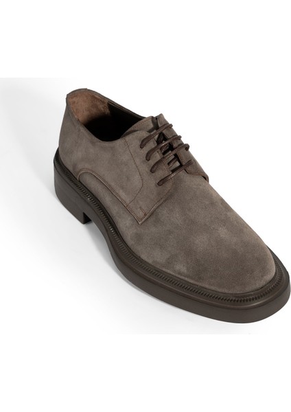 Erkek Vizon Bağcıklı Günlük Süet Ayakkabı indirimleri