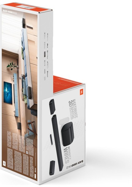 Bar 1300MK2 – Çıkarılabilir Kablosuz Hoparlörlere Sahip 11.1.4 Kanal Dolby Atmos Soundbar indirimleri