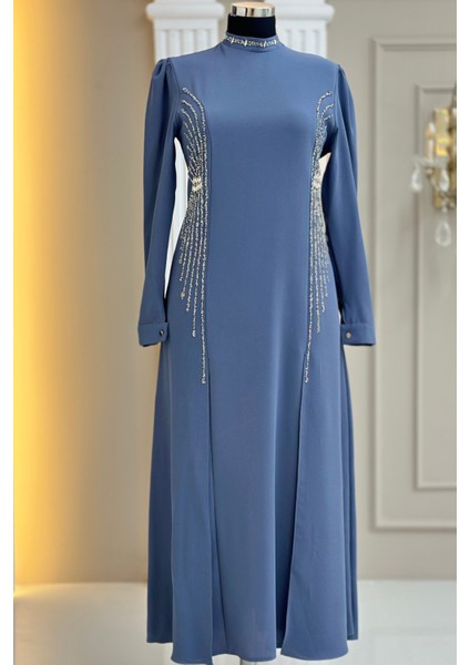 Duru Abiye Elbise Gri modelleri