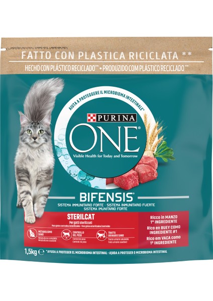 Sterilised Sığır Etli Kısırlaştırılmış Kedi Maması 1,5 Kgx4 fiyatları