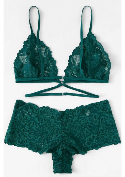 Kadın Yeşil Özel Şık Sütyen Külot Takımı – Modern, Konforlu ve Günlük Kombinlere Uygun modelleri