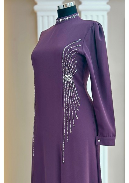 Duru Abiye Elbise Violet fiyatları