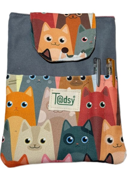 Kedili Kitap Kılıfı Şık ve Koruyucu