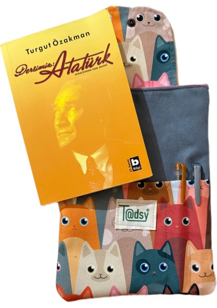 Kedili Kitap Kılıfı Şık ve Koruyucu modelleri