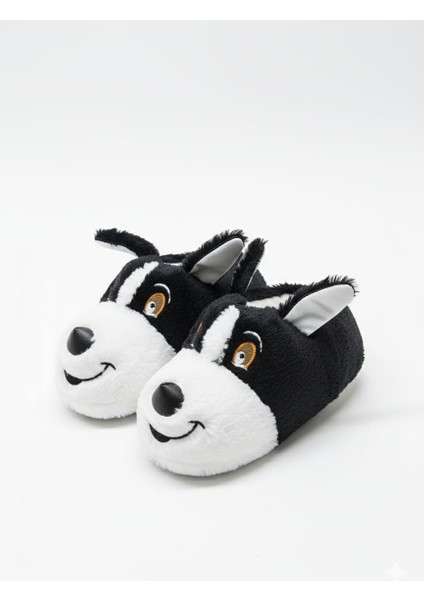 Unisex Yumuşak Taban Sevimli Köpek Panduf Yetişkin ve Çocuk Kız ve Erkek Panduf fiyatları
