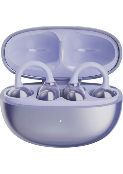 300MAH Kablosuz 6.0 Kulak Içi Bluetooth Kulaklık Mor BLT-210