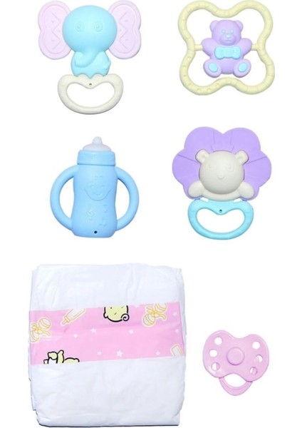 Gerçekçi Et Bebek 43 cm Gerçek Detaylı %100 Silikon Yumuşak Vücut Oyuncak modelleri