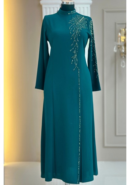 Elisa Abiye Elbise Petrol