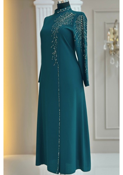 Elisa Abiye Elbise Petrol modelleri