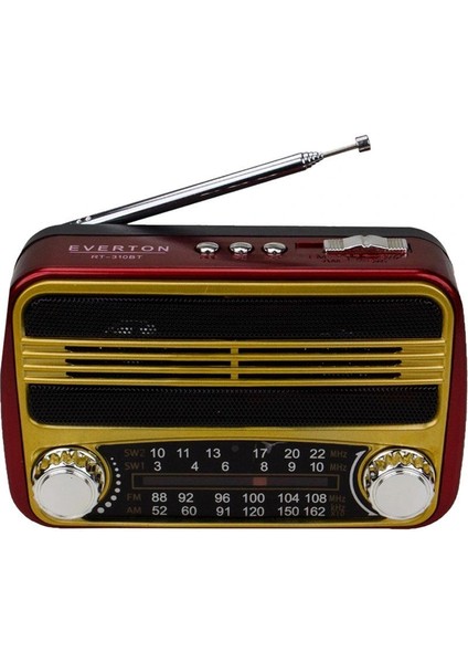 USB Sd Fm Sw3 Radyo Rt 310