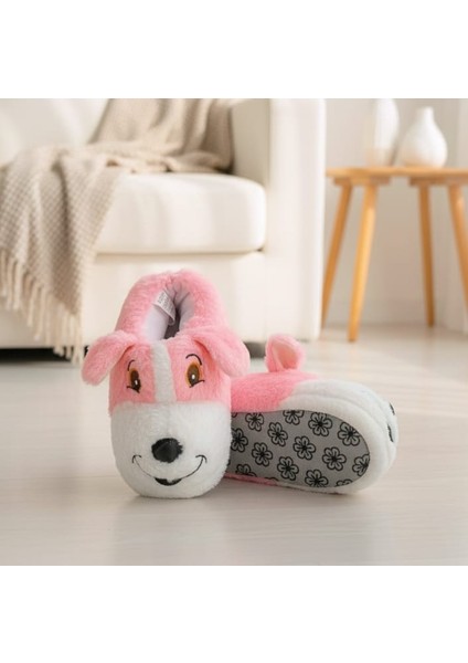 Unisex Yumuşak Taban Sevimli Köpek Panduf Yetişkin ve Çocuk Kız ve Erkek Panduf modelleri