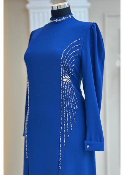 Duru Abiye Elbise Indigo fiyatları